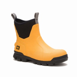 Caterpillar Stormers Steel Toe Work Férfi Bakancs Sárga, HU-C022